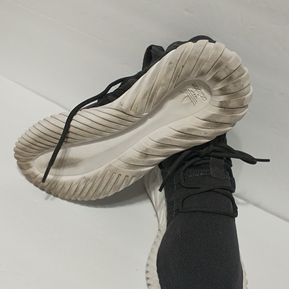 ADIDAS Tubular Dawn Sneakers Tennis women dark Grey Shoes size 6 - Picture 5 of 9
